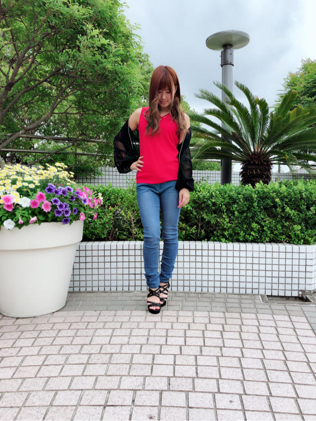 テレコ♡フロントクロスタンク♡ひなこ