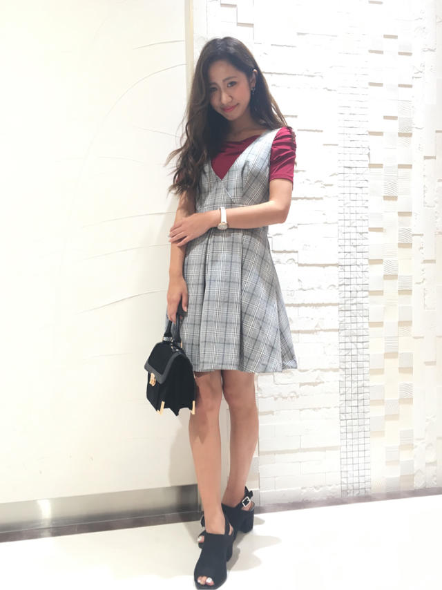 ノースリフレアワンピース♡みゆう