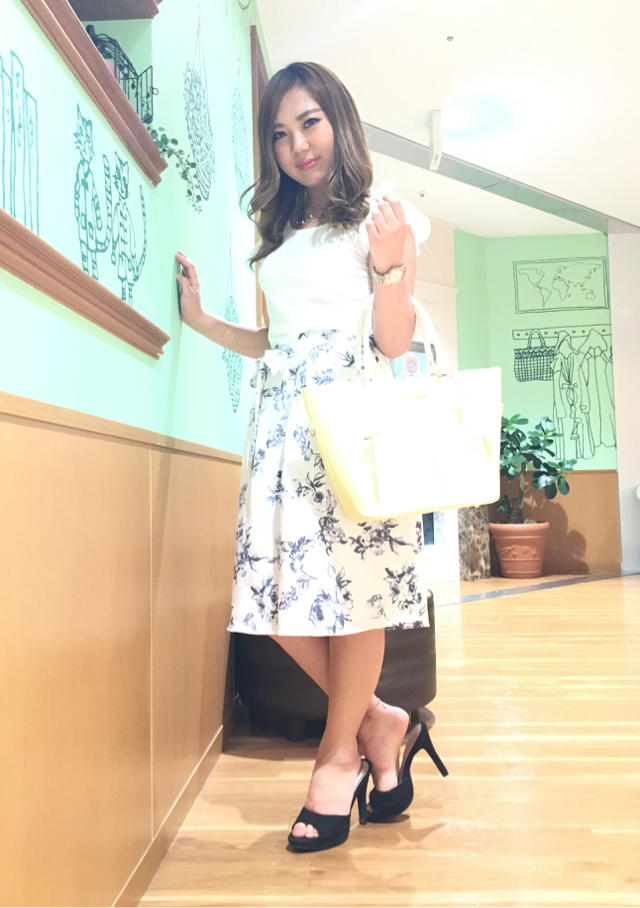 花柄スカーチョ♡みゆう