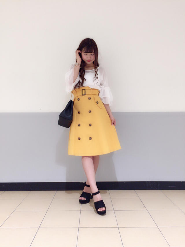新作♡トレンチ風スカート♡ひなこ