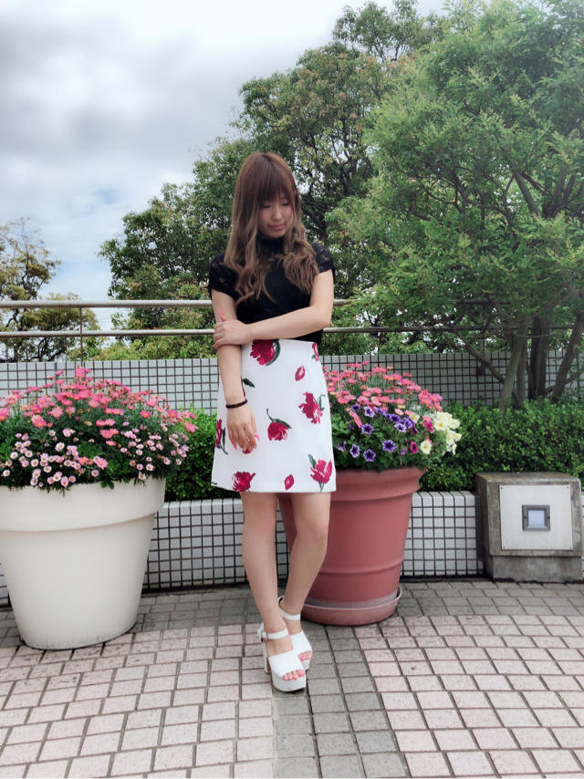 レース使いで女性らしく♡ひなこ