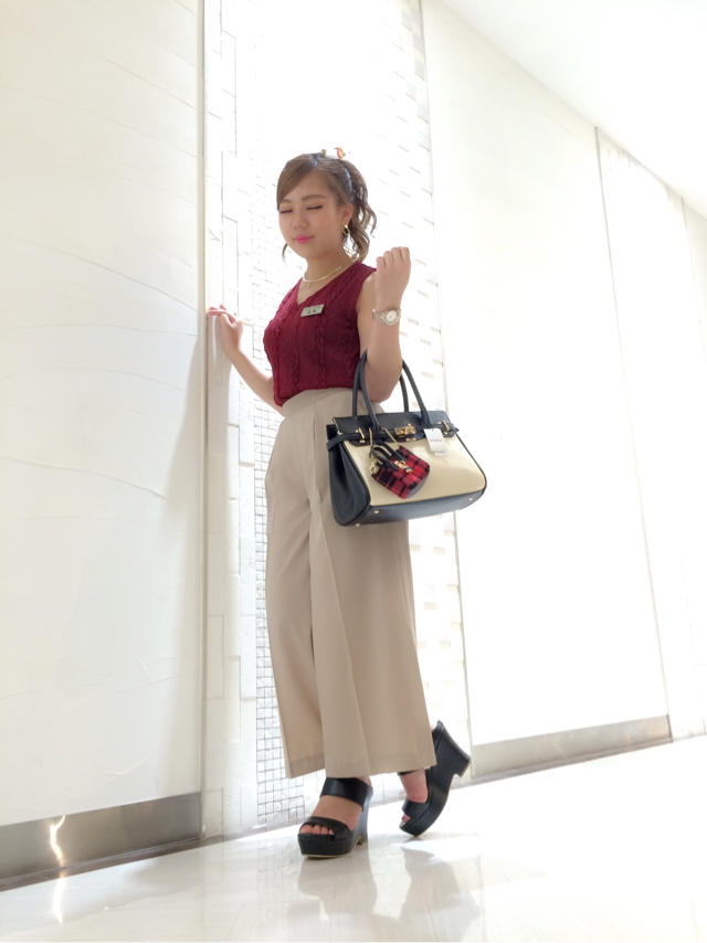 スリットタックワイドパンツ☆まいこ