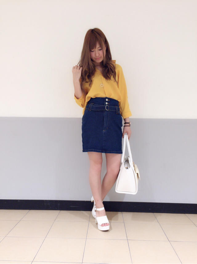 絶対使える♡麻調ブラウス♡ひなこ