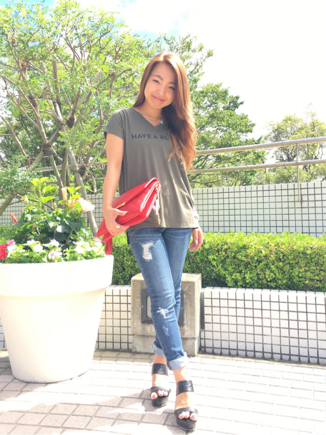 シンプルロゴTシャツ②♡みゆう