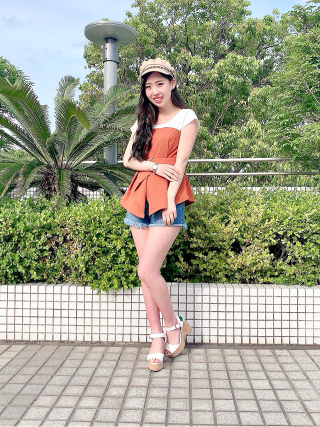 1枚でトレンド感を♡ビスチェ付tops♡♡かなこ