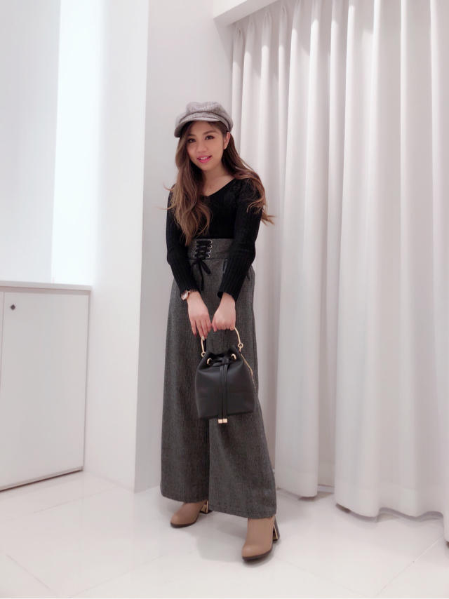 サス付き♡コルセットデザインパンツ♡かなこ
