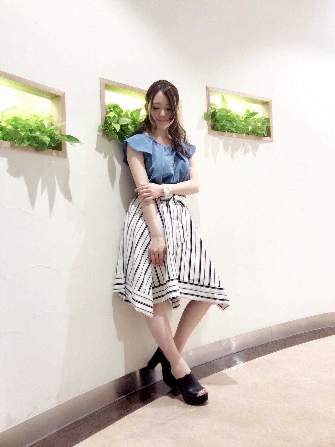 ☆新作商品☆ストライプで美脚に♡ゆか
