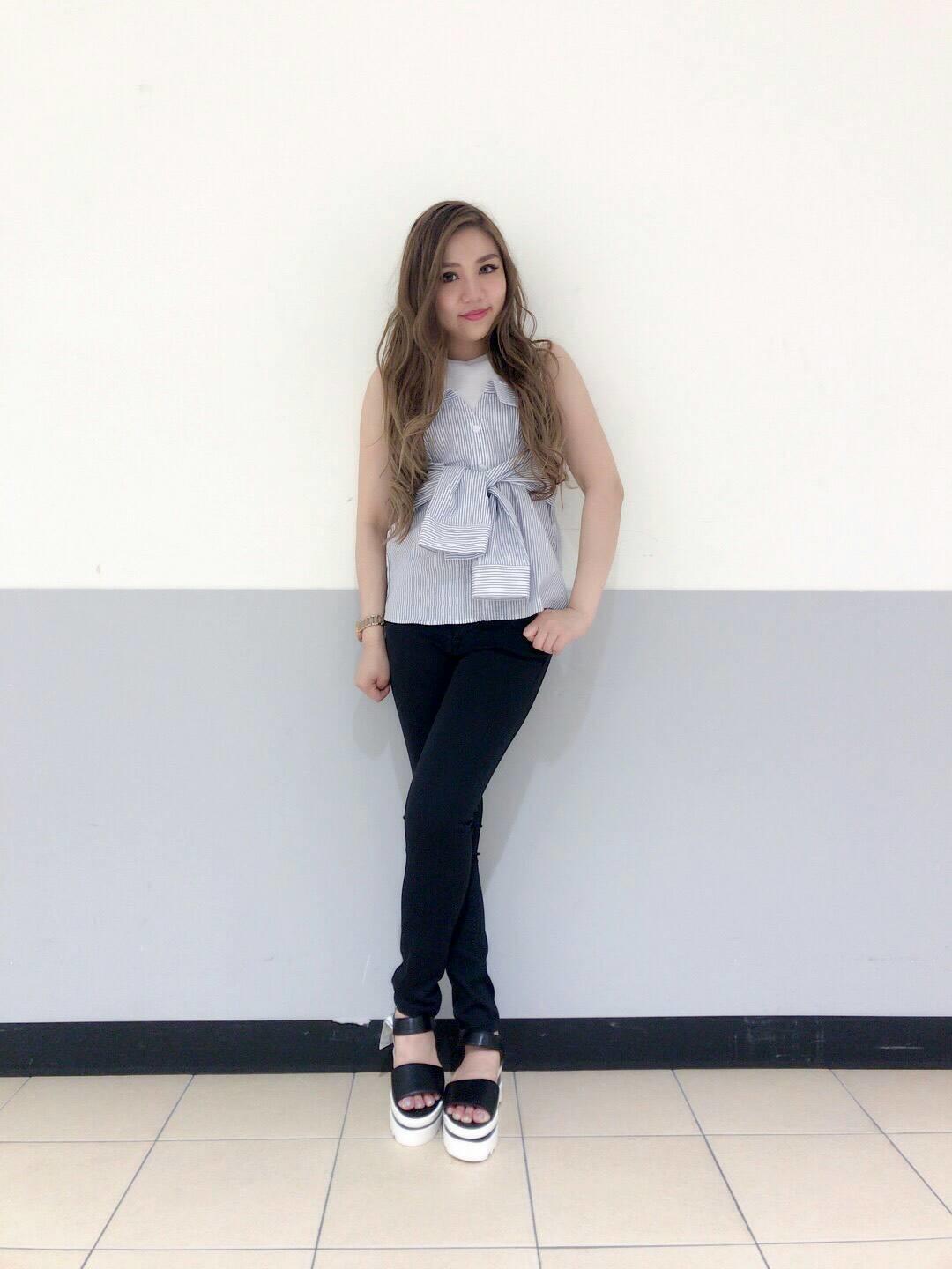 ノースリーブで夏感UP⬆♡ゆか