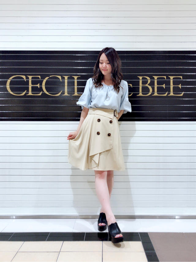 再入荷☆大人気！大人かわいいトレンチ風スカート♡ゆか