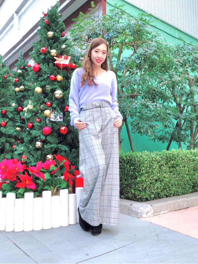 万能ベーシックなネコヤーンニット♡なつみ