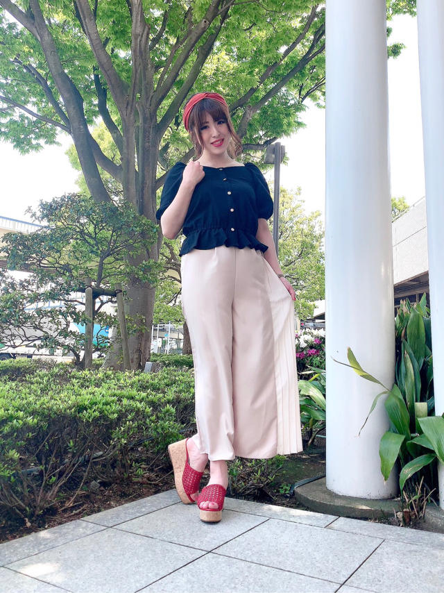 プチプラ♡♡サイドプリーツワイドパンツ♡ ちさと