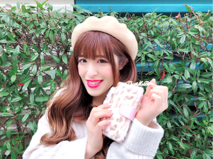 ふわふわで女の子らしく♡ヒョウ柄iPhoneケース♡かなこ