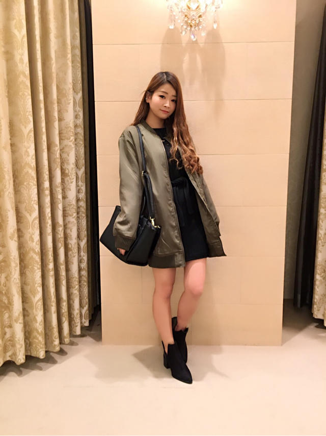 丈感がツボ♥♥ロングMA-1♥はるか