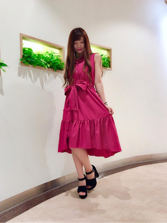♡New♡裾デザインが可愛いワンピース♡ゆか