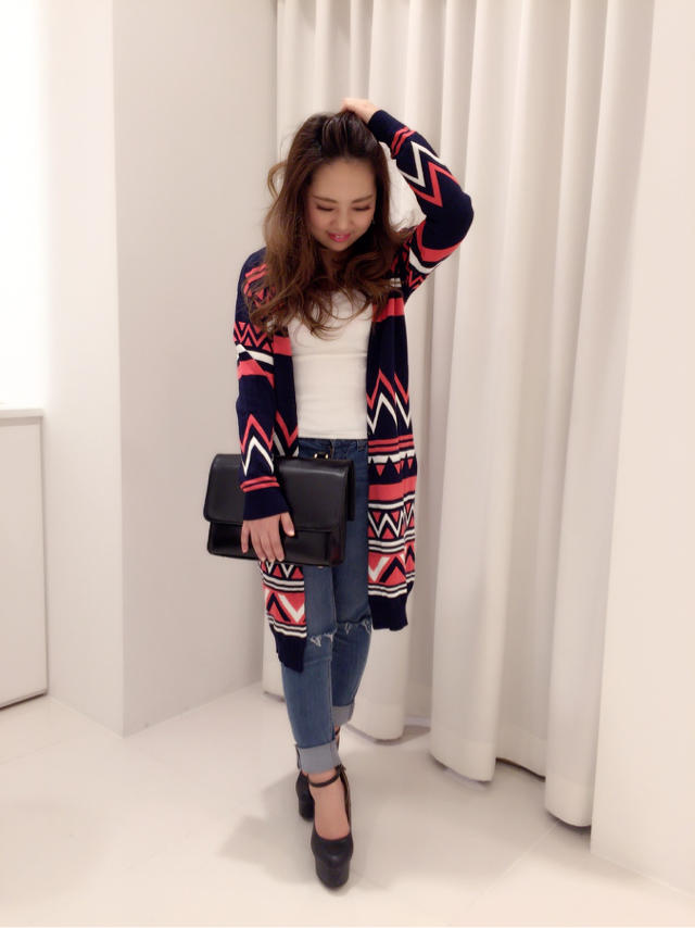 スプリングニットカーデ♡かなこ