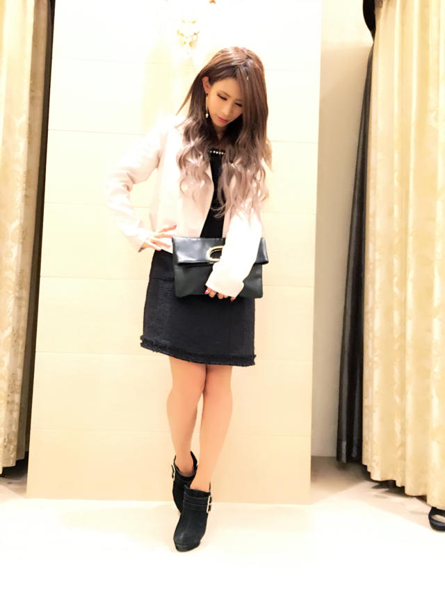 フード付ライダース♡みゆう