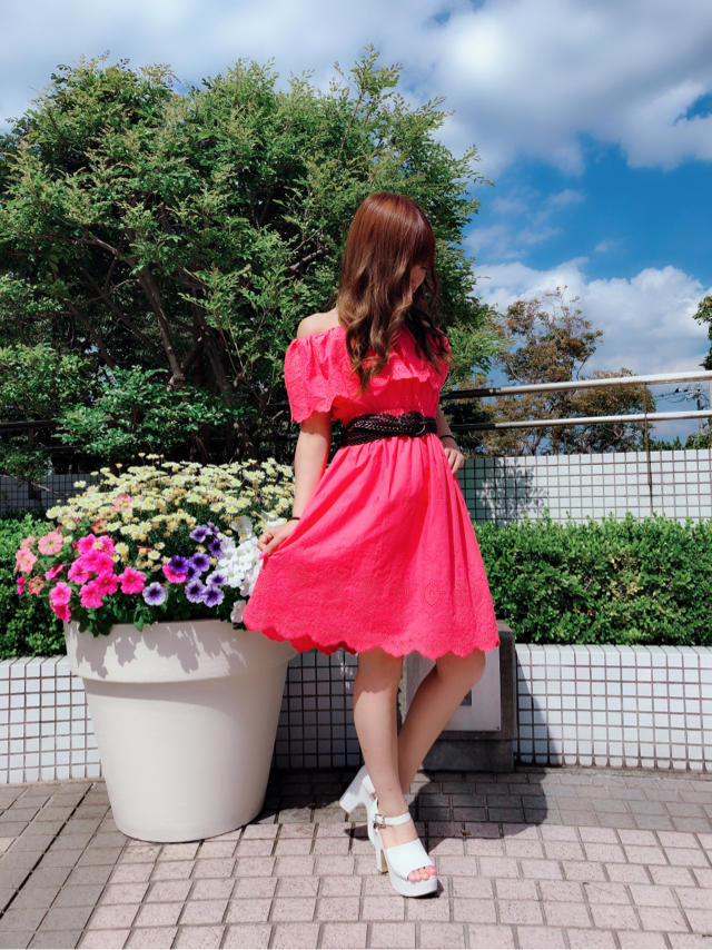再入荷♡大人気刺繍ワンピ♡ひなこ