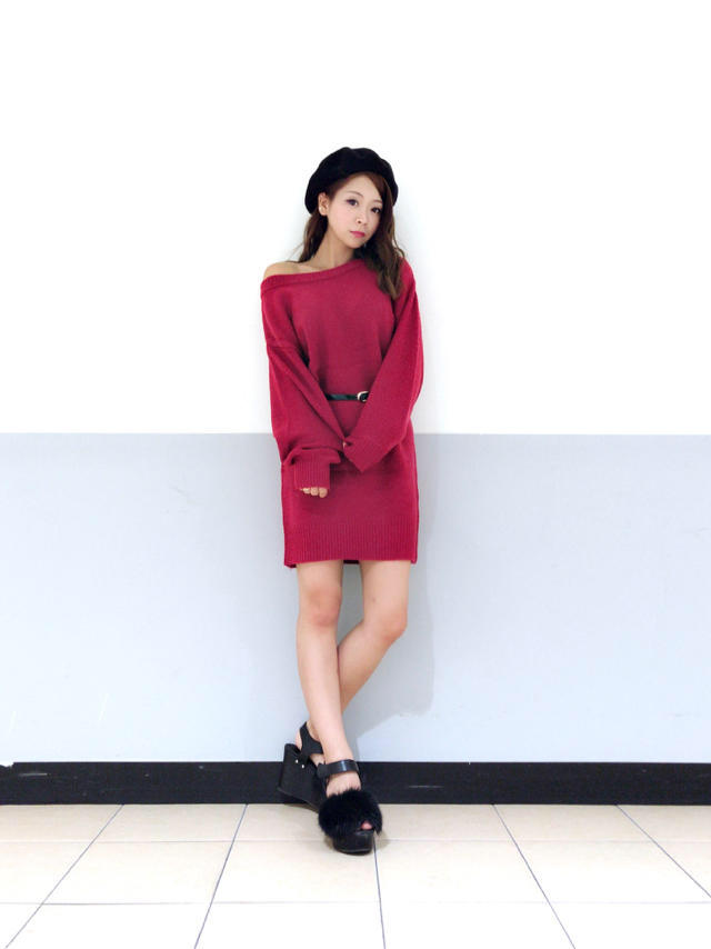 大人気ニットワンピが待望の再入荷♡♡♡なつみ