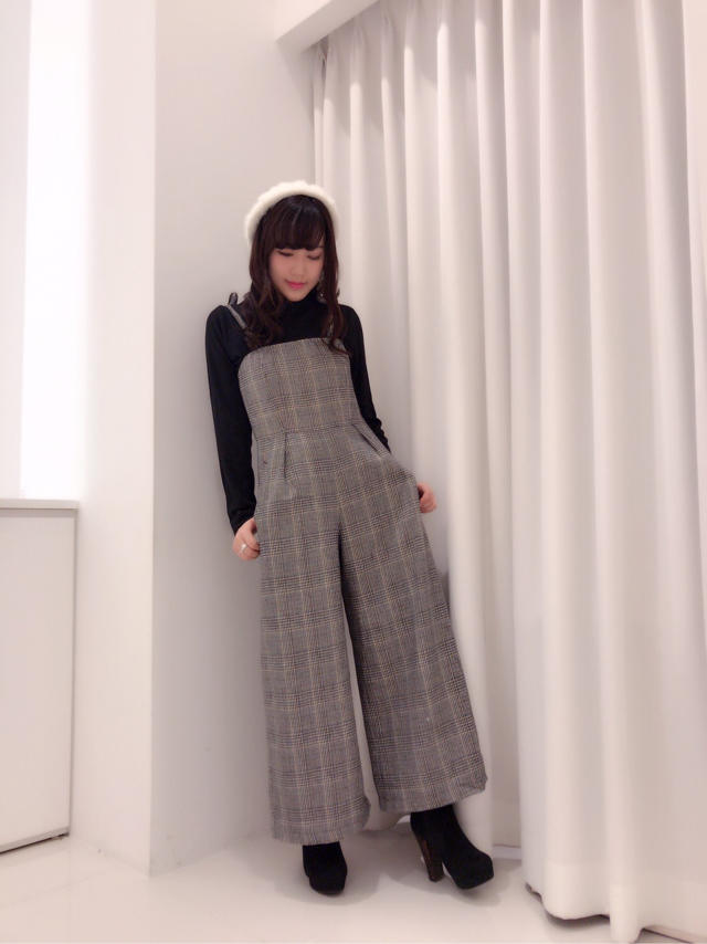 再入荷♡サロペワイドパンツ♡♡かなこ
