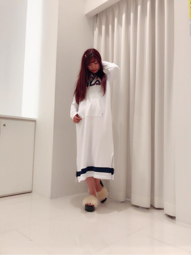 FILAコラボ商品③❤︎マキシワンピ❤︎かなこ