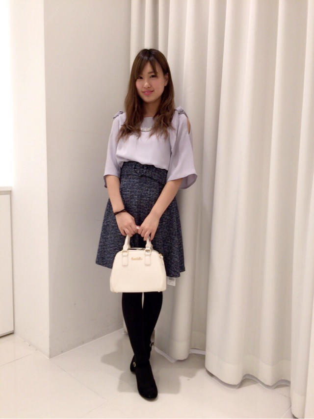 肩リボン♡ドッキングワンピ♡ひなこ