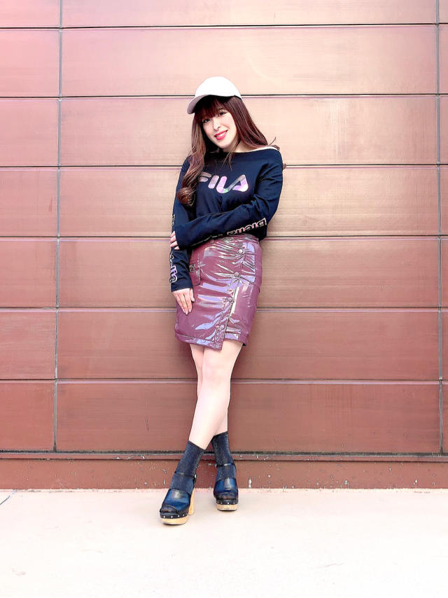 大人気のFILAコラボでカジュアルladyに♡なつみ