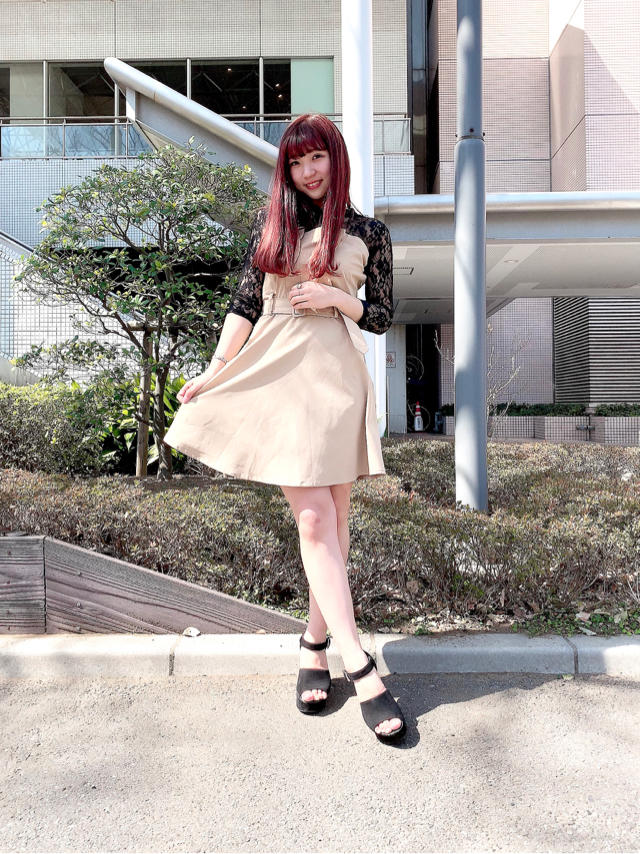 レースドッキングで華やか＆セクシーに♡なつみ