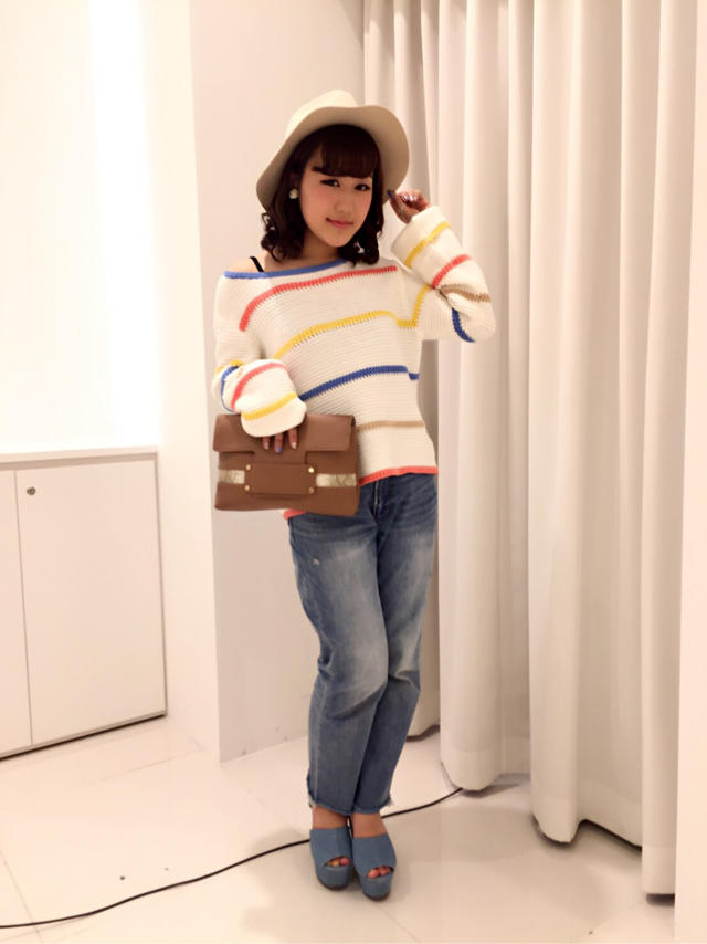 カジュアルコーデに♡なつみ