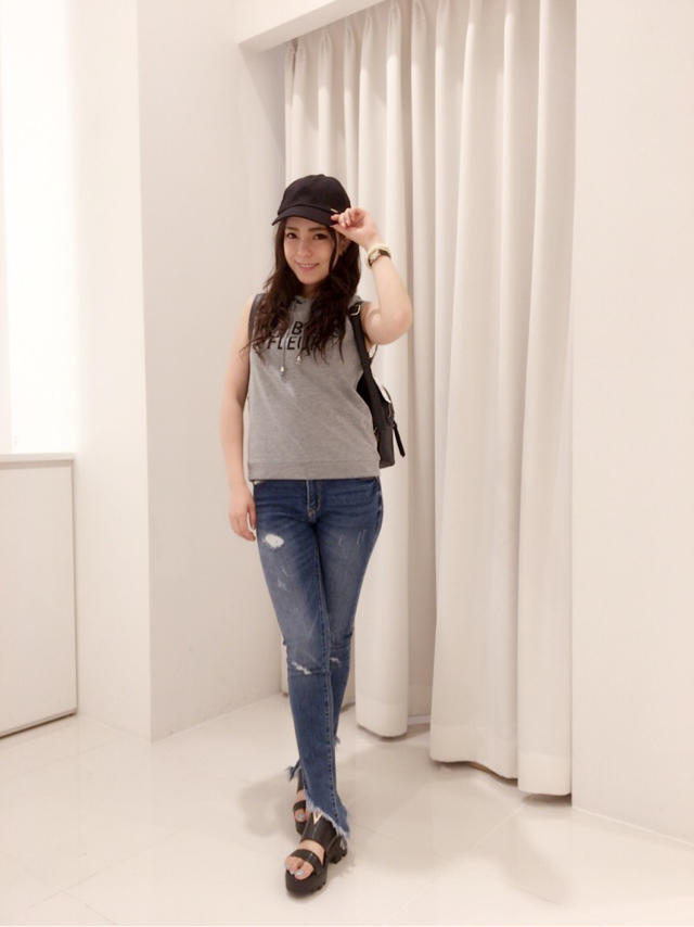 バッククロスが新しい♡mika