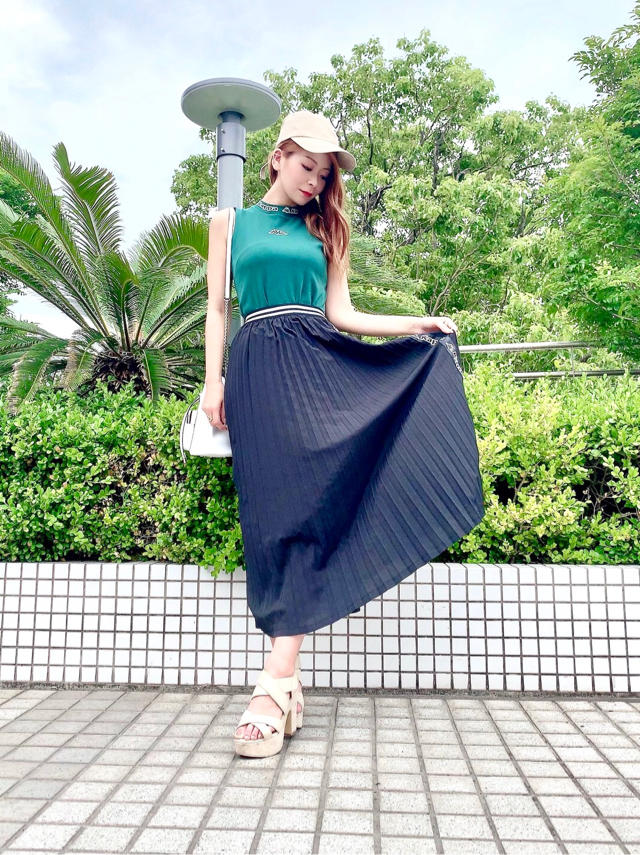 大人気Kappaコラボ♡ロゴ使いでスポーティに♡なつみ