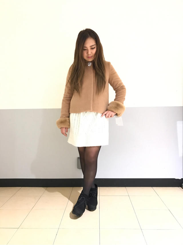 ♡再入荷♡ノーカラーショート丈アウター