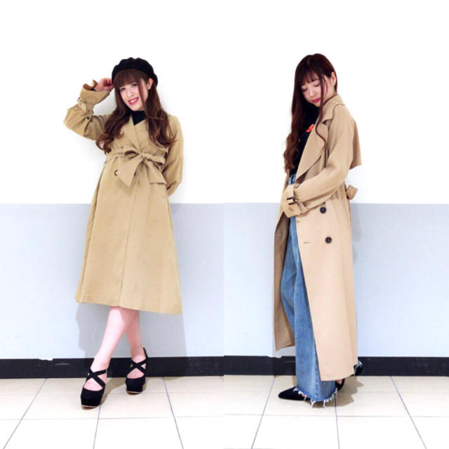 【店舗限定】人気トレンチが￥6,900に！はるか