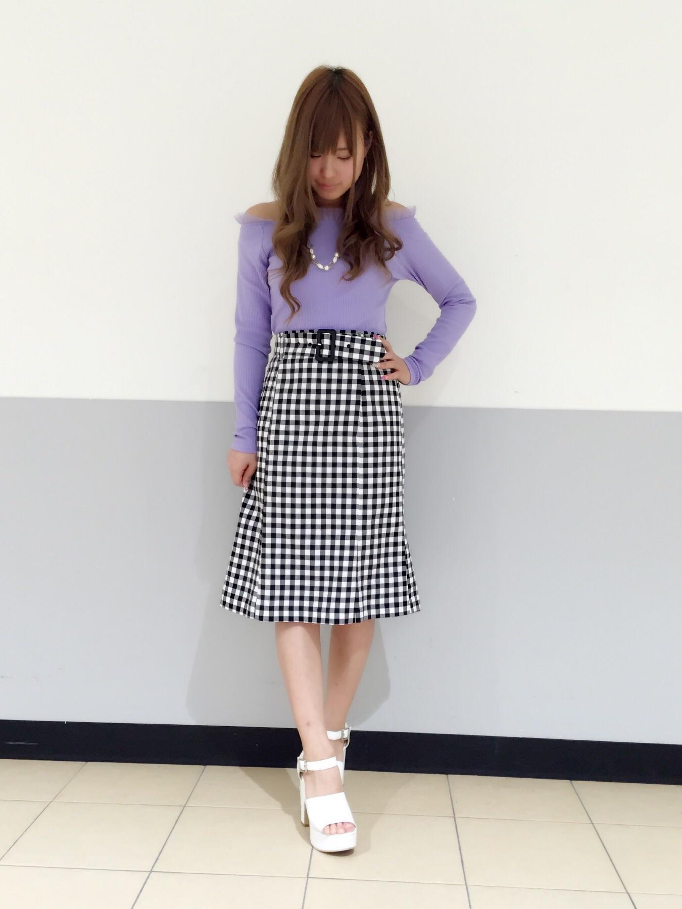 デコルテ美人❤︎チュールフリルテレコtops❤︎