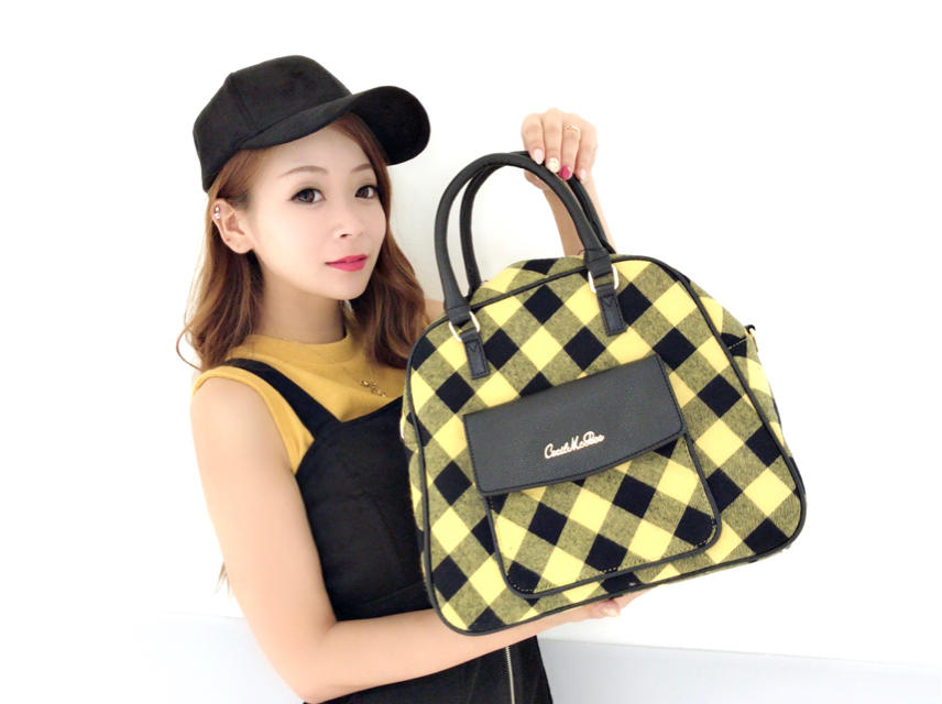 秋先取り♪バッファローチェック柄bag♡ゆか