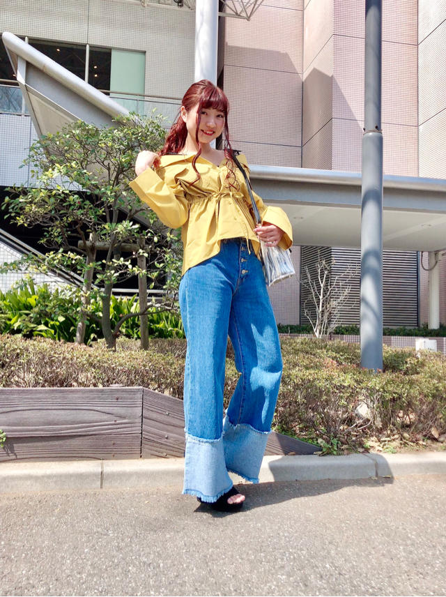 着くずれ心配ナシ！！レイヤード風デザインでスッキリ肌見せ♡なつみ