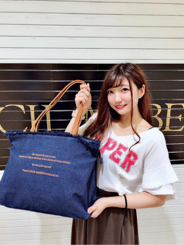 旅行にも♥新作デニムトート♥はるか