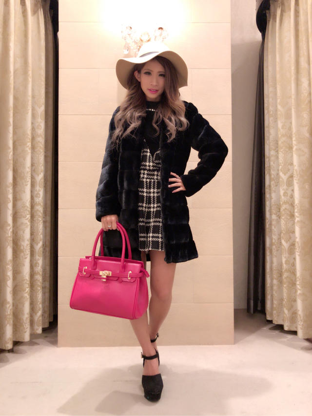 モコモコロングアウター♡♡RINA