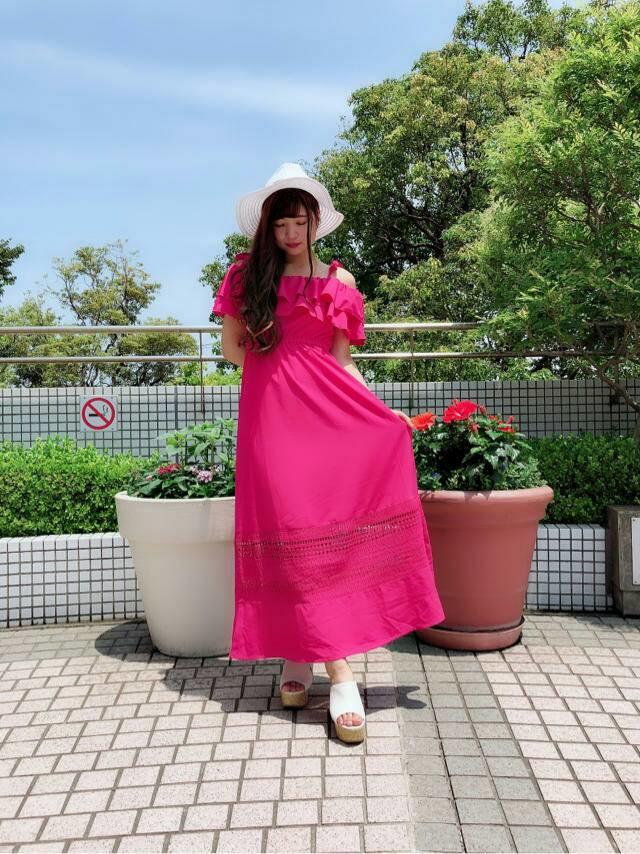 再入荷☆1枚で可愛くオシャレに♡必見！不動の大人気ワンピ♡ゆか