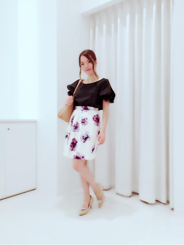 ネックレス付き♡レースボリュームトップス♡ひなこ