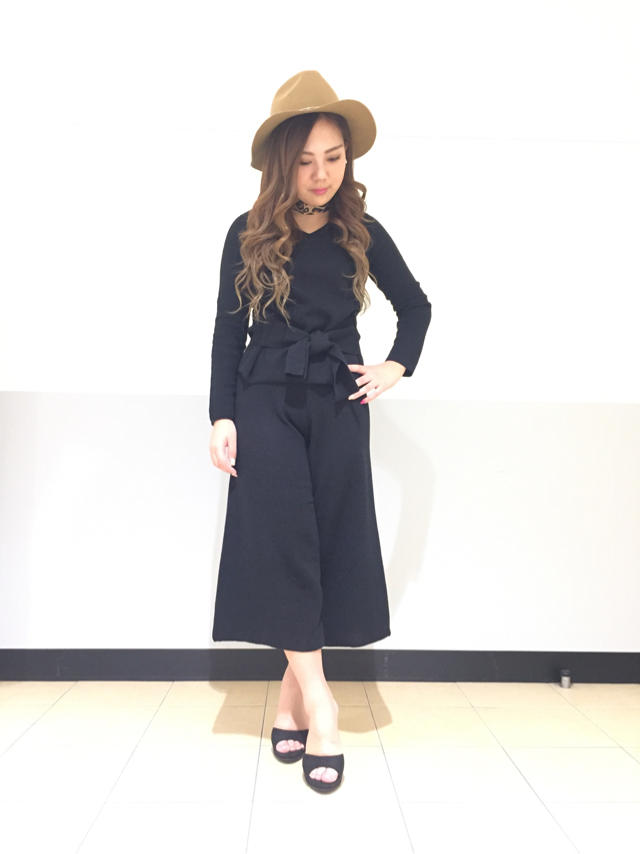 前縛りがオシャレ☆ニットアップ✴︎かなこ