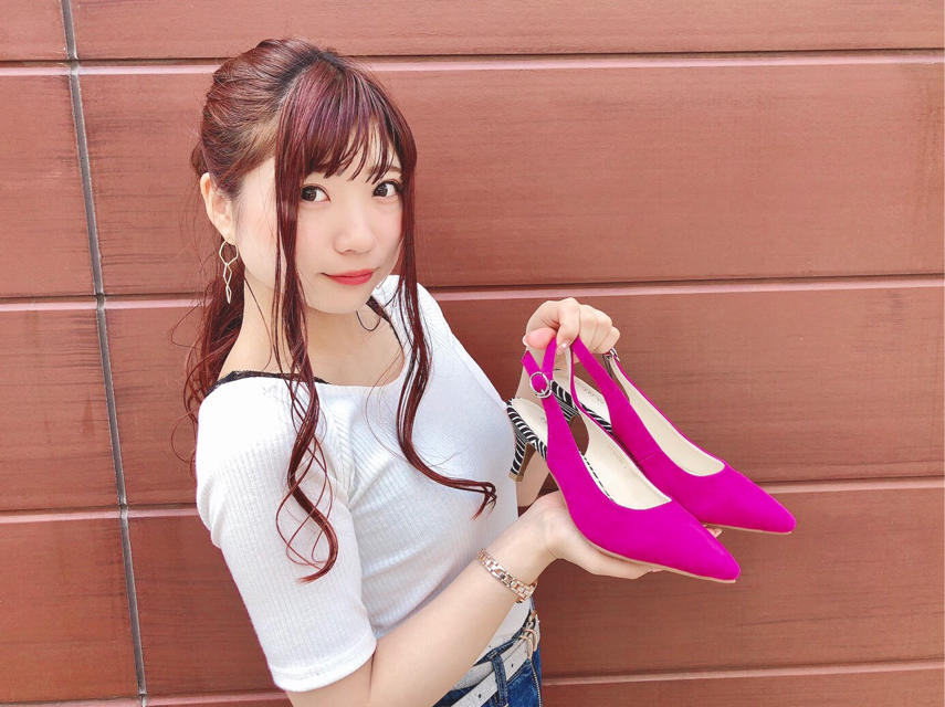 バックベルトサンダル足元からトレンドを♡あいり