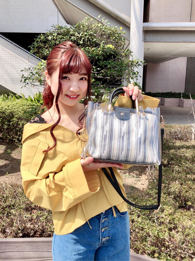 トレンド!!PVCバッグ登場♡YUKIE