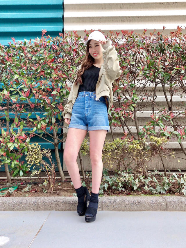 ゆったりルーズに♡今から羽織れる♡新作MA_1♡ゆか
