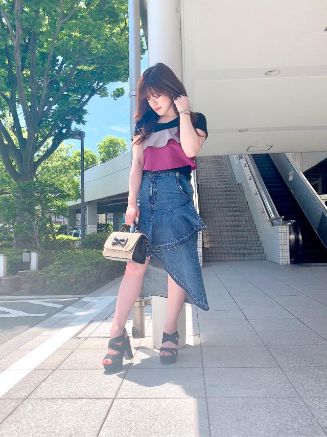 ビスチェ付き風トップス♡♡ ちさと