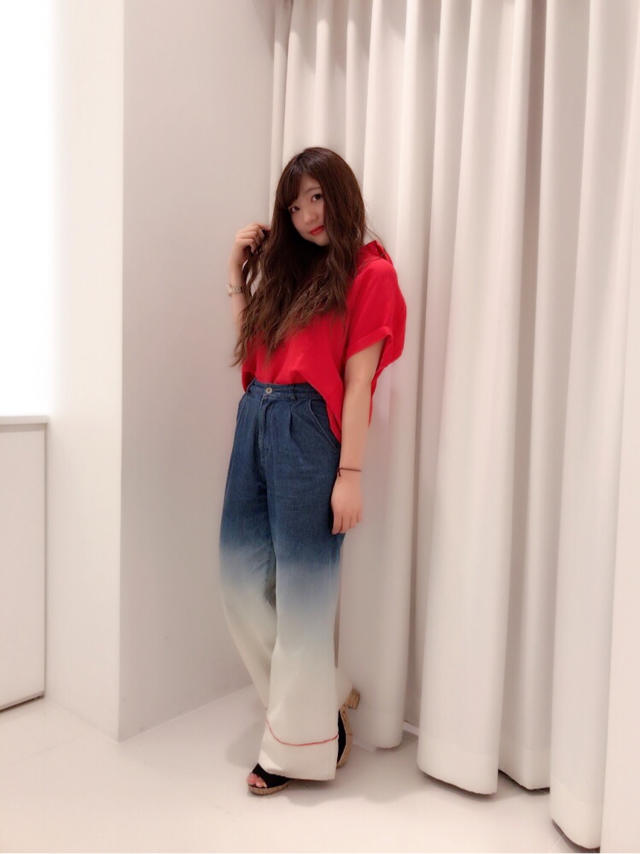 デイリー使いに!!大人気スキッパーシャツ♡なつみ