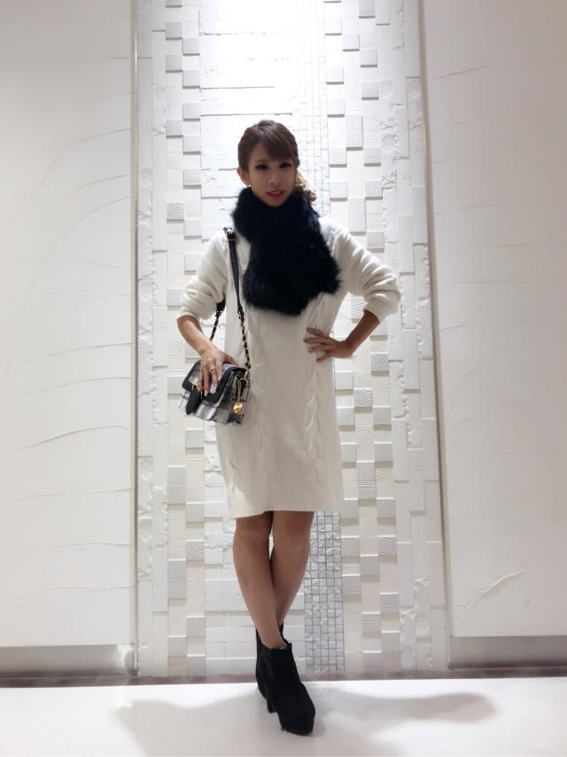 リブ編みニットワンピース♡♡RINA