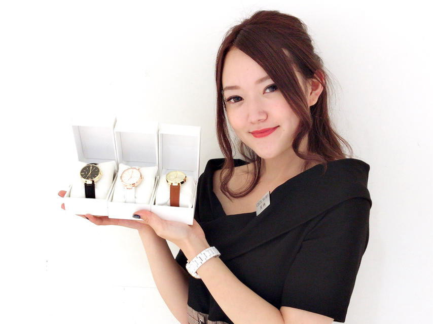 仕事にも使える♥可愛い新作時計♥はるか