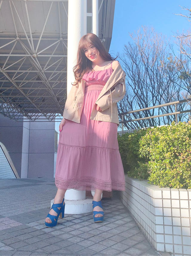 涼しげ軽やか楊柳マキシワンピース♡なつみ