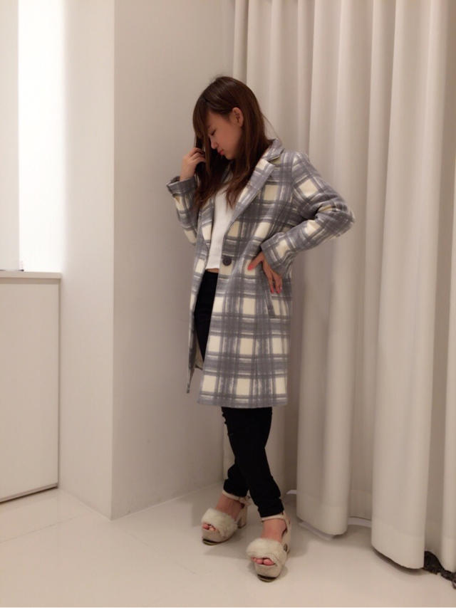 新作♡チェックチェスターコート♡ひなこ