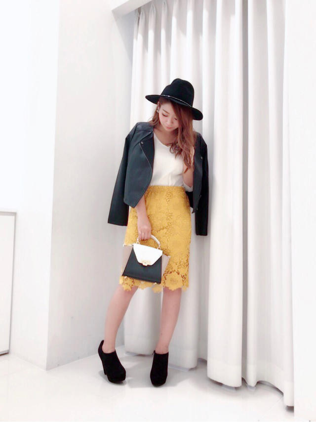 大人フェミニン♥レースタイトSKはるか